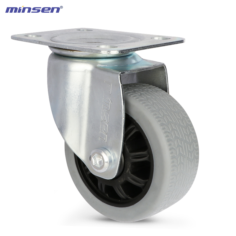 Euro Style Medium/Heavy Duty Caster TPR