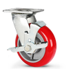 Extra Heavy Duty Caster heavy duty dual axis polyurethane PU wheel