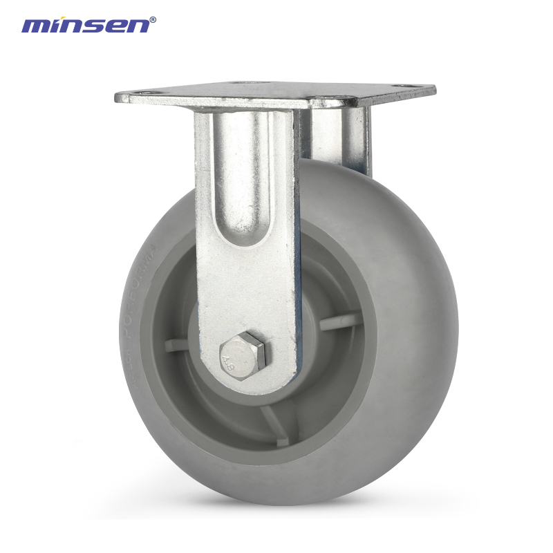 Extra Heavy Duty Caster Round surface TPR