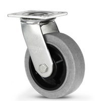 Extra Heavy Duty Caster Heavy Duty Dual Axis Conductive TPR Wheels