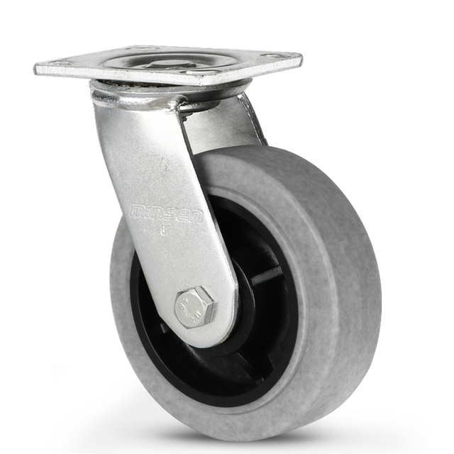Extra Heavy Duty Caster Heavy Duty Dual Axis Conductive TPR Wheels