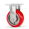 Extra Heavy Duty Caster heavy duty dual axis polyurethane PU wheel