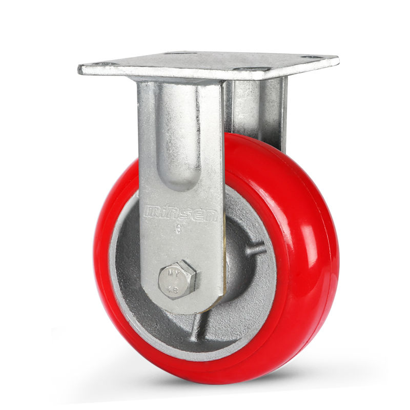 Extra Heavy Duty Caster heavy duty dual axis polyurethane PU wheel
