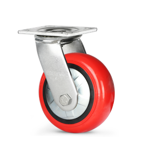 Extra Heavy Duty Caster heavy duty dual axle Korean style polyurethane wheel