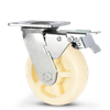Extra Heavy Duty Caster Heavy Duty Double Shaft Round Nylon Caster