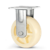 Extra Heavy Duty Caster Heavy Duty Double Shaft Round Nylon Caster