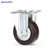Medium Single Bearing Medium-sized Single-axis High-elastic Rubber Wheel