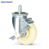 Medium Dual Bearing Medium Dual Shaft Round Surface Modified Nylon Wheel