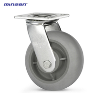 Extra Heavy Duty Caster Round surface TPR