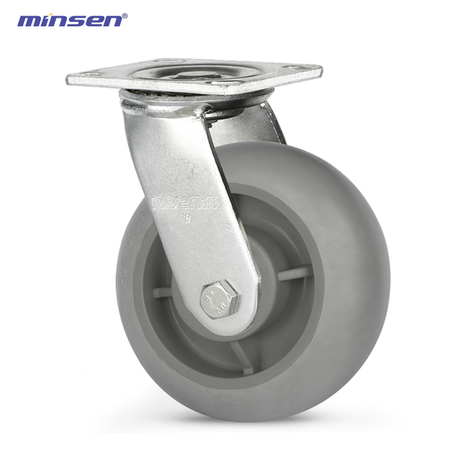 Extra Heavy Duty Caster Round surface TPR