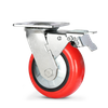 Extra Heavy Duty Caster heavy duty dual axle Korean style polyurethane wheel