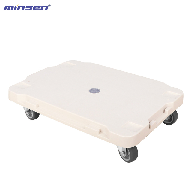 Modular Expandable Platform Trolley - 120kg Connectable Plastic Cart
