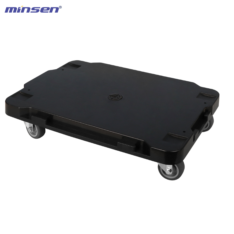 Modular Expandable Platform Trolley - 120kg Connectable Plastic Cart