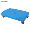 Modular Expandable Platform Trolley - 120kg Connectable Plastic Cart