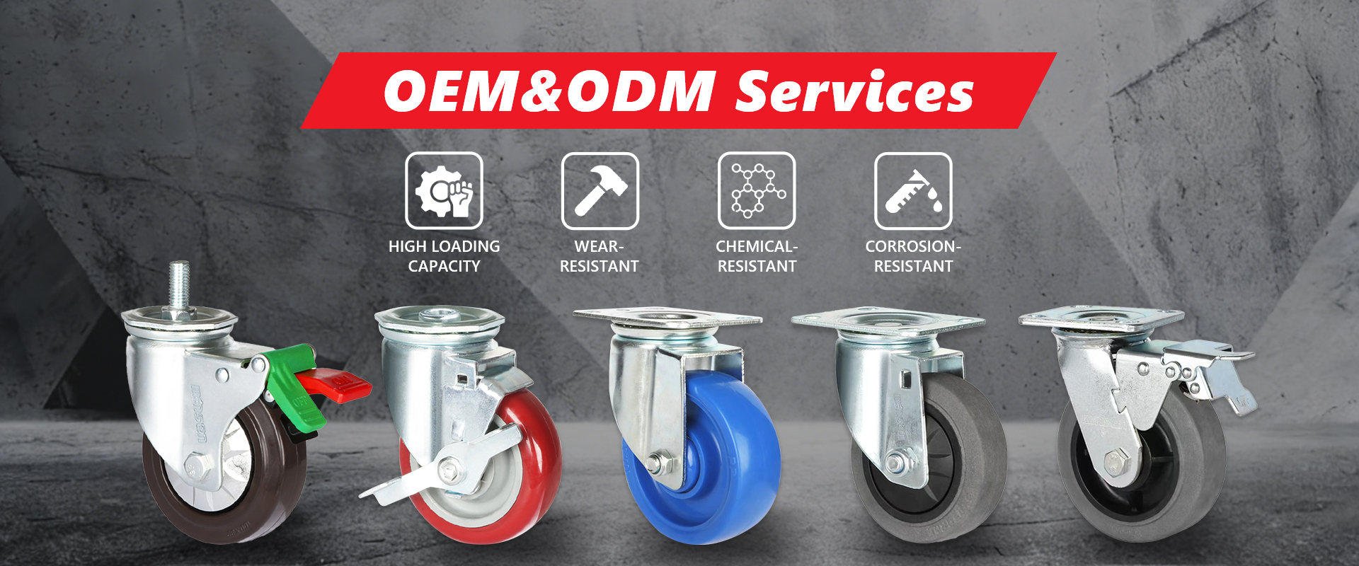heavy duty caster wheels