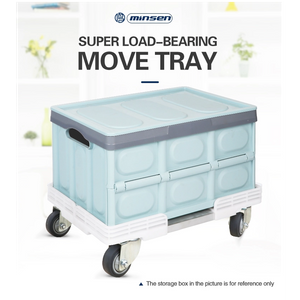 Heavy-Duty Aluminum Cage Logistics Trolley - 4 Swivel Wheels Cart