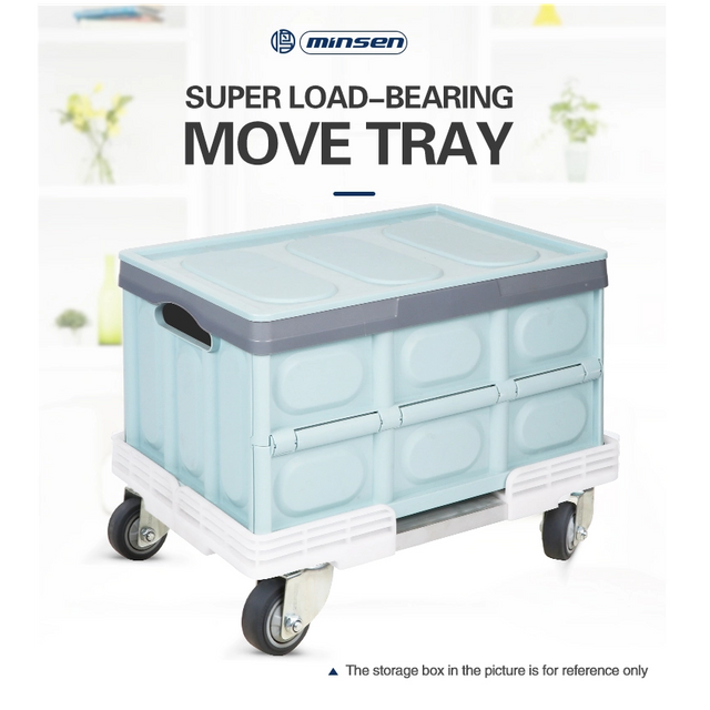 Heavy-Duty Aluminum Cage Logistics Trolley - 4 Swivel Wheels Cart