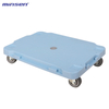 Modular Expandable Platform Trolley - 120kg Connectable Plastic Cart