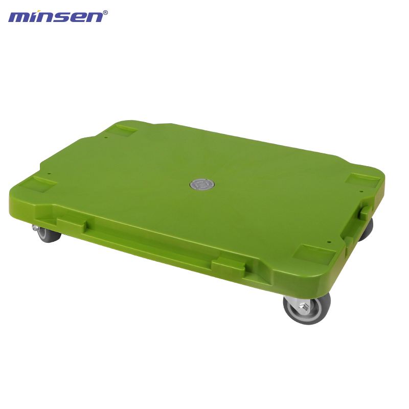 Modular Expandable Platform Trolley - 120kg Connectable Plastic Cart